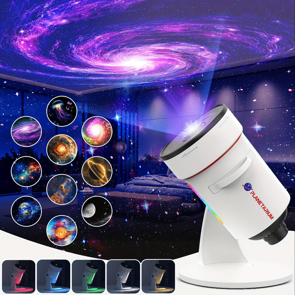 NNETM Planetarium Projector 8th Gen Rotating Galaxy Light