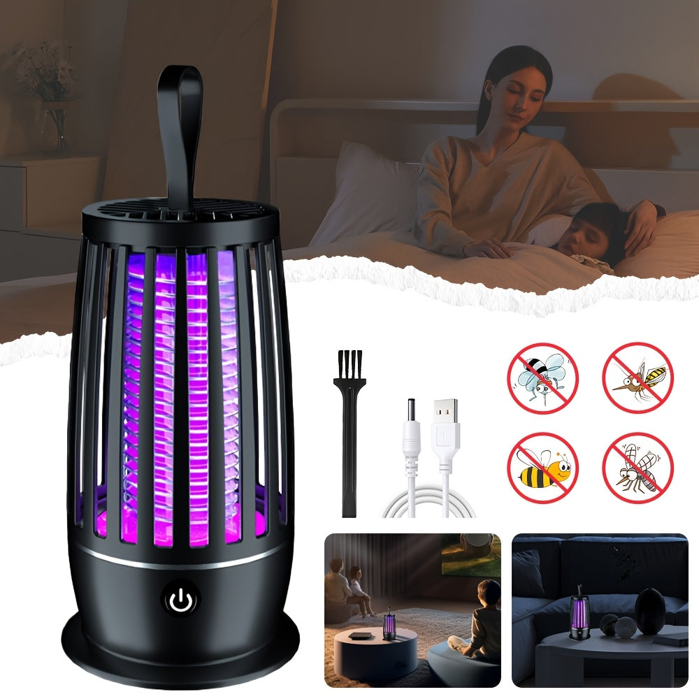 NNETM USB Rechargeable Mosquito Lamp Bug Zapper (Ultra-Quiet)