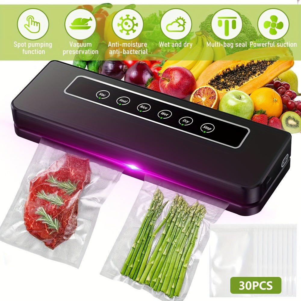 NNETM Fully Automatic Vacuum Sealing Machine with 30 Bags