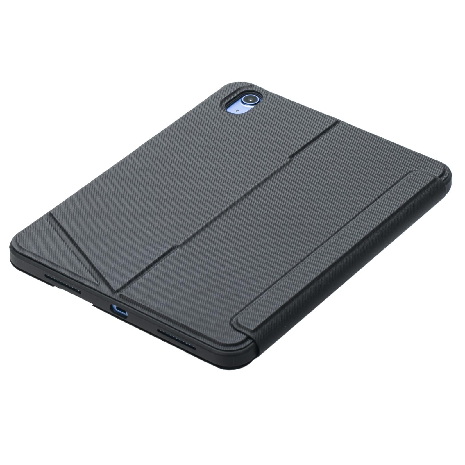 NNEIDS 2022 Ipad 10.9 Touch Keyboard Case - Split Type Bluetooth Leather