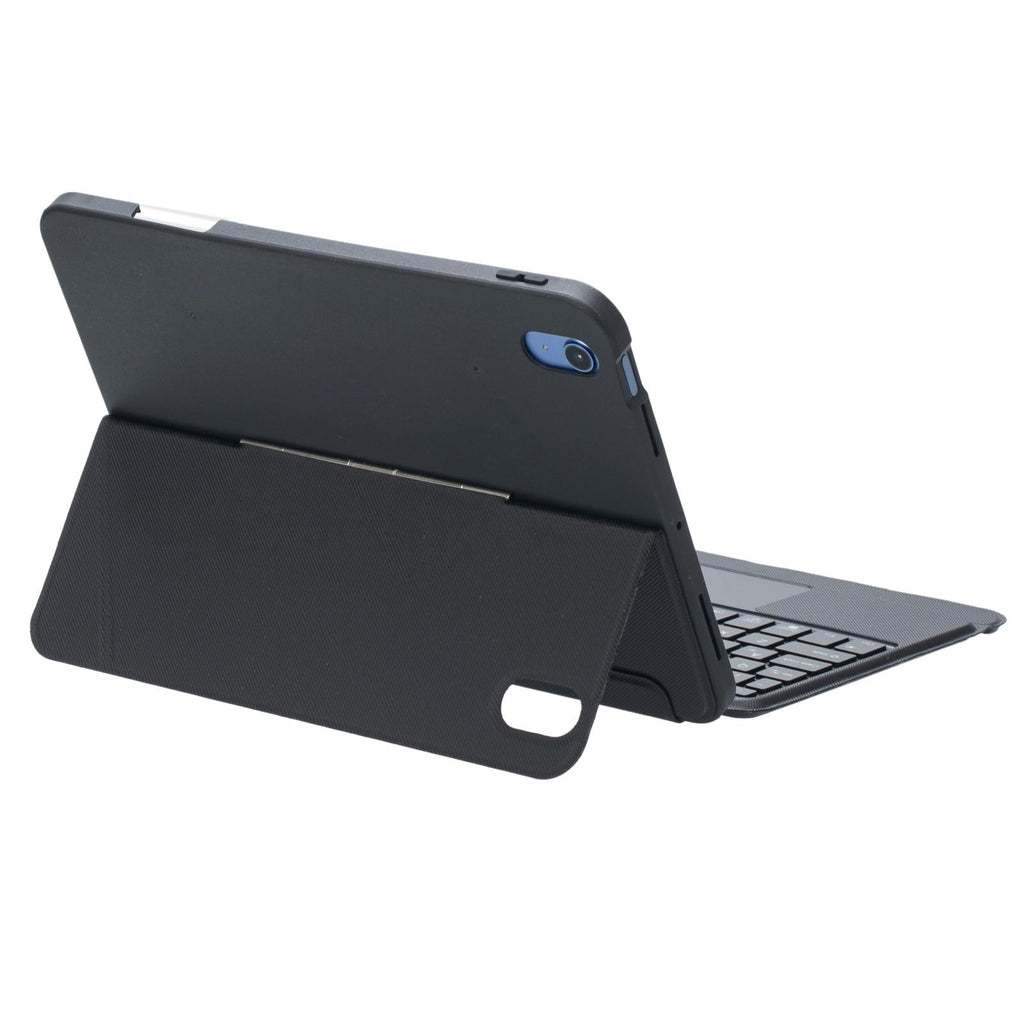 NNEIDS 2022 Ipad 10.9 Touch Keyboard Case - Split Type Bluetooth Leather