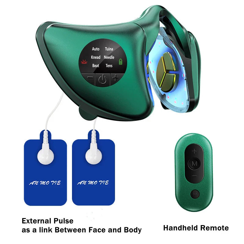 NNEOBA Facial Massager Face-Lifting Device Green