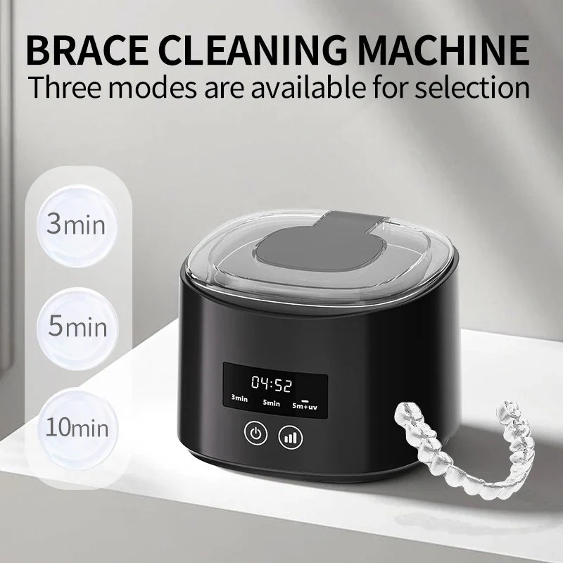 NNEOBA Ultrasonic Cleaner – USB Electric Denture & Retainer Cleaning Machine