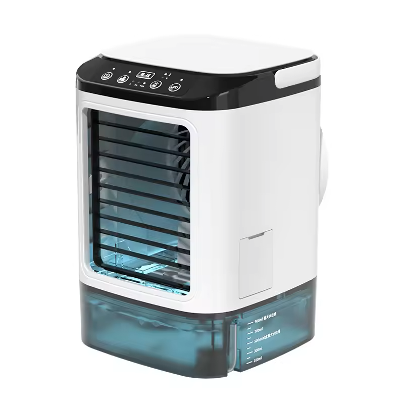 Portable Air Cooler Fan Dual Spray Ultrasonic Atomization