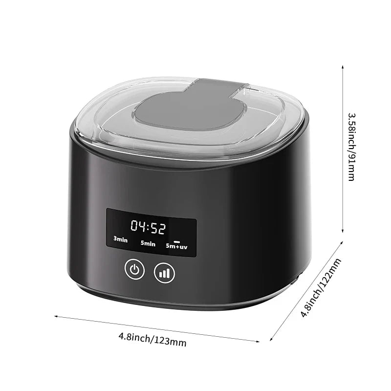 NNEOBA Ultrasonic Cleaner – USB Electric Denture & Retainer Cleaning Machine