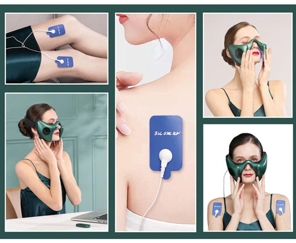 NNEOBA Facial Massager Face-Lifting Device Green