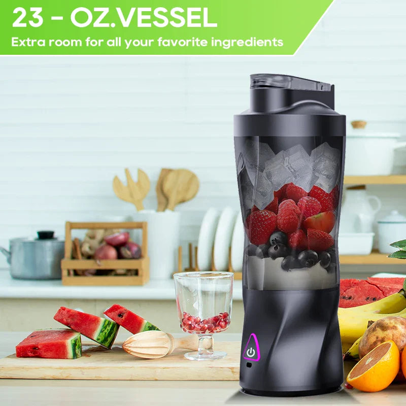NNEOBA Portable USB Rechargeable Juicer Blender 700ML