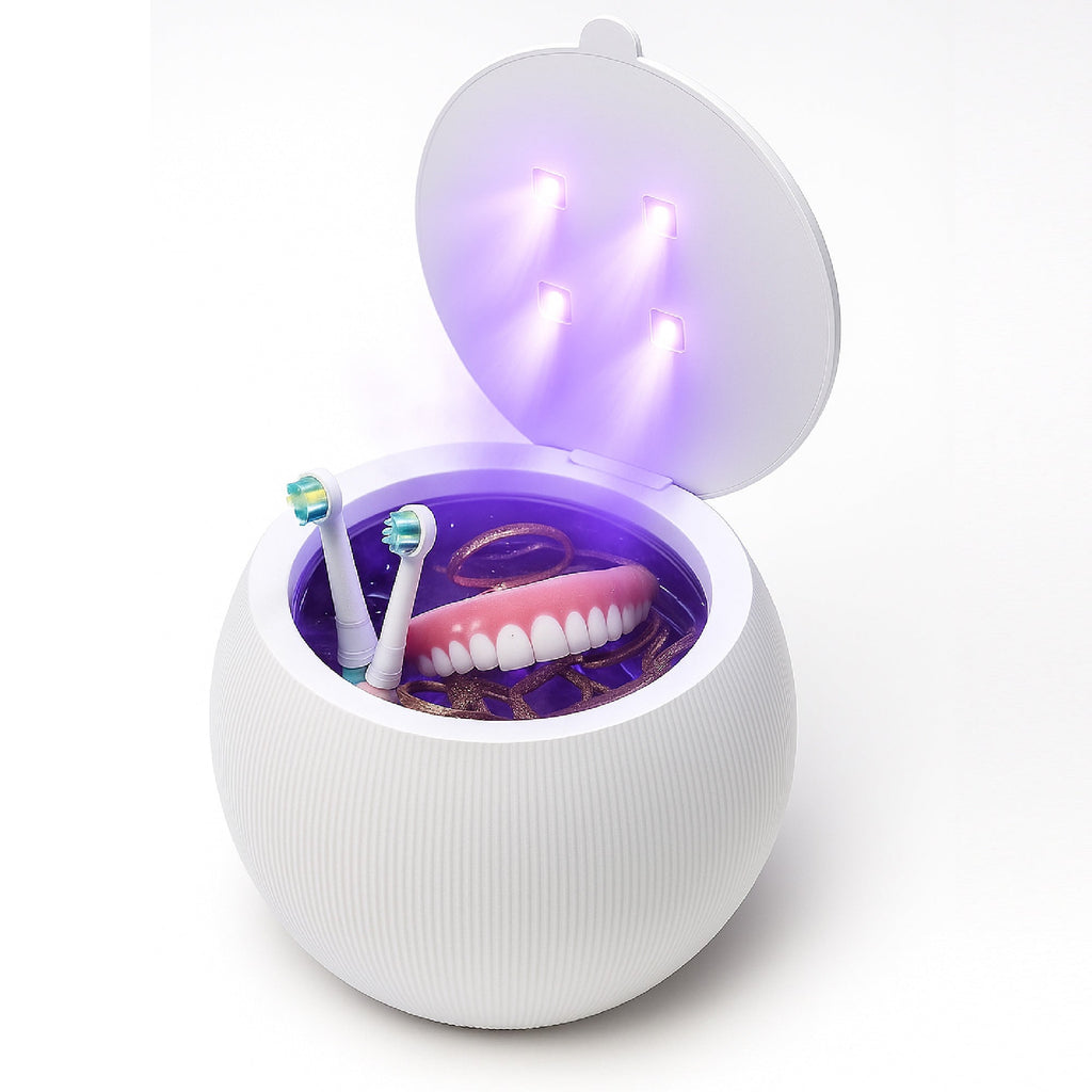 Pursonic Advanced Oral Care & Hygiene Bundle – Ultrasonic Cleaner Pod + Rechargeable Electric Toothbrush