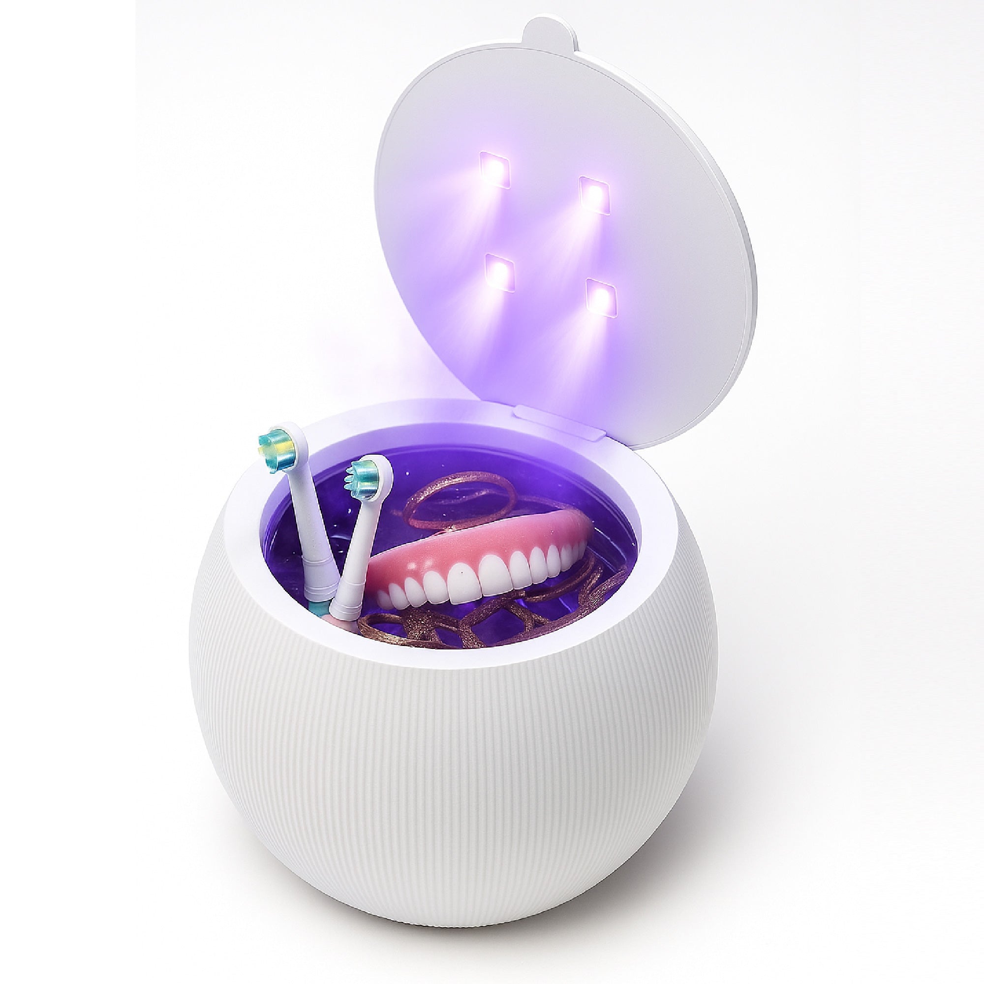 Pursonic Advanced Oral Care & Hygiene Bundle – Ultrasonic Cleaner Pod + Rechargeable Electric Toothbrush