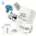 NNETM SK20 Portable Label Printer – Mini Thermal Barcode Label Maker with 230 Labels