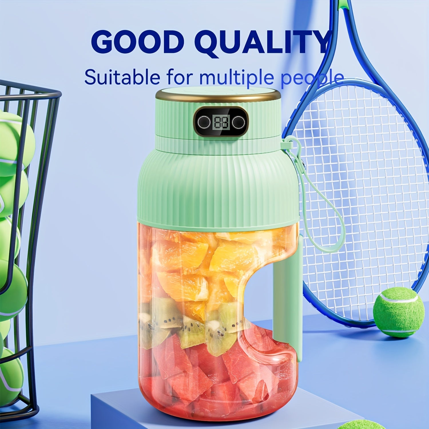 NNETM Portable 10-Blade Juicer Blender
