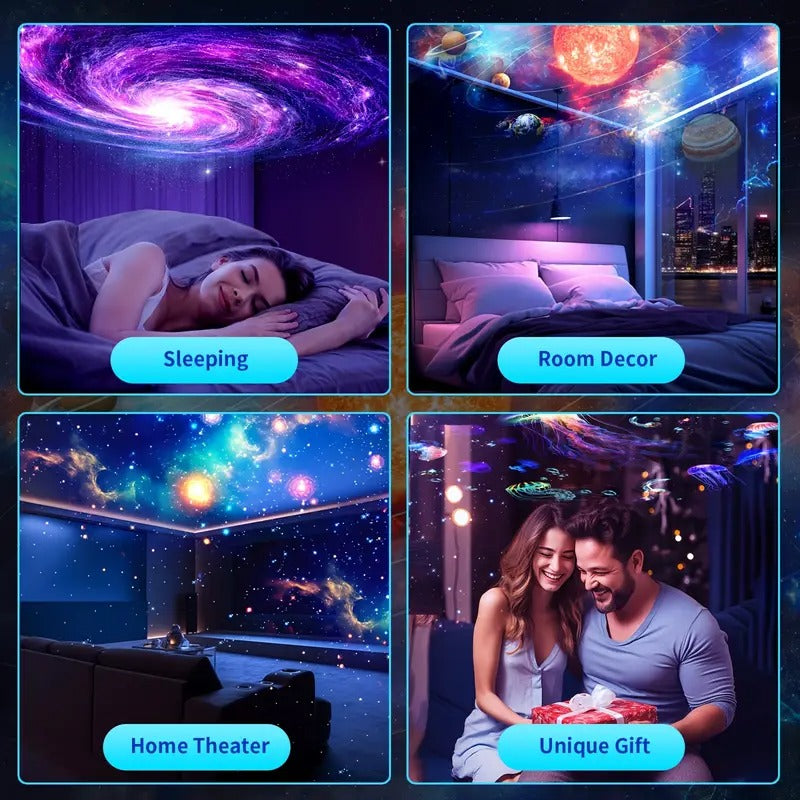 NNETM Planetarium Projector 8th Gen Rotating Galaxy Light